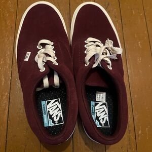 Vans Men's Burgundy Sneakers